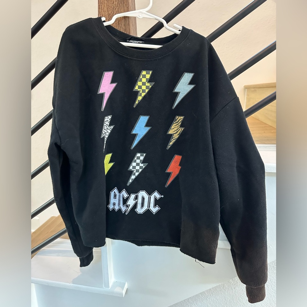 Girls AC/DC sweatshirt